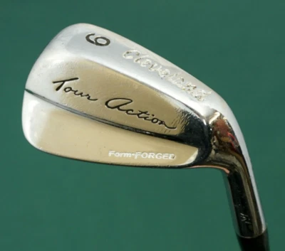 Cleveland Tour Action TA1 Forged 9 Iron Stiff Steel Shaft Cleveland Grip - Image 1 of 4