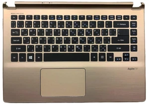 ORIGINAL ARABIC Palmrest Keyboard Acer Aspire V5-473 QWERTY AR - Picture 1 of 3