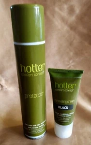 Hotter Protector Spray & Black Renovating Cream ~ Both NEW (never used). - Picture 1 of 3