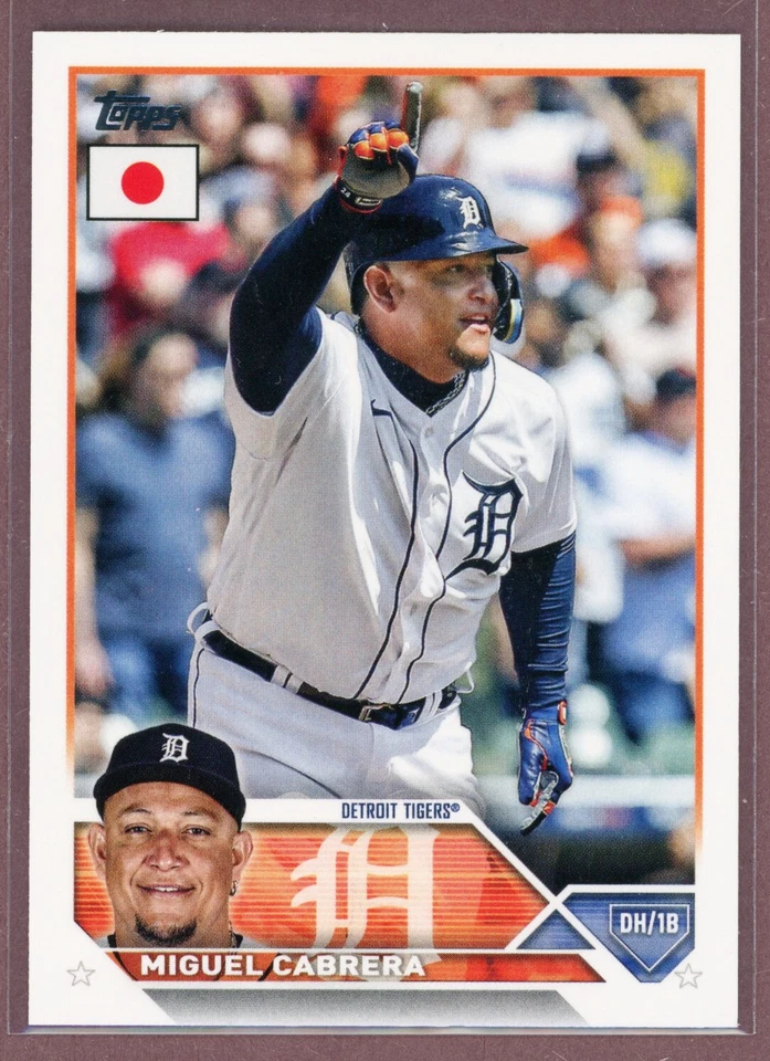 2023 Topps Japan Edition #205 Miguel Cabrera (Tigers) - Image 1 of 1