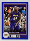 2023-24 Panini Nba Hoops Shaquille O'neal 289 Tribute Blue Sp Los Angeles Lakers