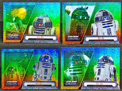 R2-D2 2016 Star Wars Evolution Foil 75 - 78 - Image 1 of 2