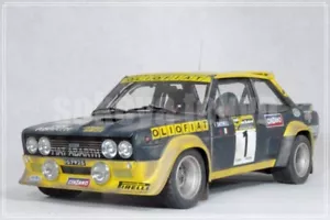 Kyosho Mini Car 1/18 Fiat 131 Abalt Rally Anello Meteo Personalizzato Modello 1977 Rally - Foto 1 di 11