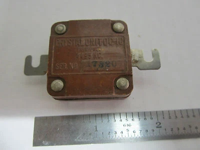 RADIO CRISTAL CUARZO VINTAGE DC-10 FRECUENCIA 4495 KC HOCES CUERPO SEÑAL Foto 1 de 4