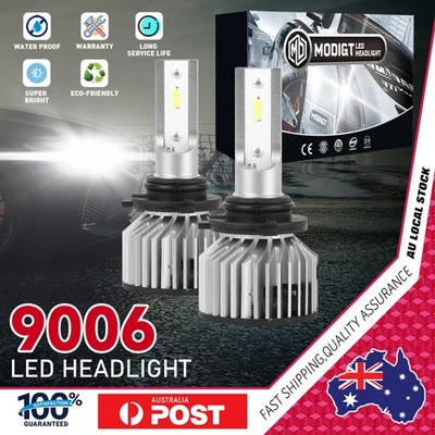 For Nissan Pathfinder R52 SUV 2PCS HB4 9006 LED Headlight High Beam Bulbs - image 1 of 4