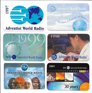 QSL Calendars AWR Adventist World Radio Voice of Hope 1995 - 2004 collection DX - Picture 1 of 1