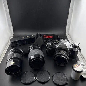 canon ae-1 program With 3 Lenses - Picture 1 of 7