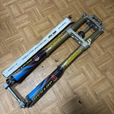 2013 RMZ250 Front Forks OEM Showa SFF Suspension Fork Suzuki RMZ 250 2010-2015 - Image 1 of 4