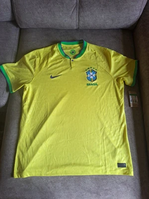 Camiseta Fútbol Brasil BNWT DN0680-741 Nike Original Football Shirt Soccer - Imagen 1 de 4