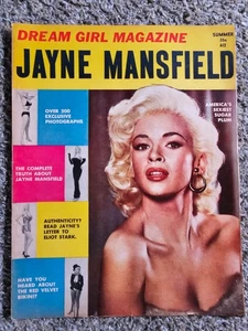 Jayne Mansfield-Dream Girl Magazine Vol 1 #1-Summer 1957-1st issue - Picture 1 of 4