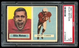 1957 Topps #26 Ollie Matson PSA 5 EX - Picture 1 of 2