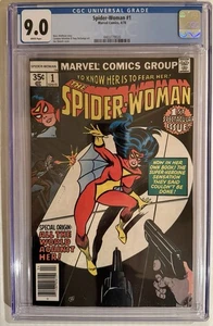 Spider-Woman #1 CGC 9.0 1978 Marvel Origine di Spider-Woman Chiave - Foto 1 di 2