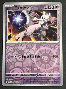 Mewtwo 059/142 Sv07: Stellar Crown Reverse Holo - Picture 1 of 2