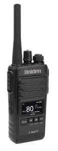 Radio de mano Uniden UH755 5 vatios UHF CB a prueba de salpicaduras Uniden - Imagen 1 de 2