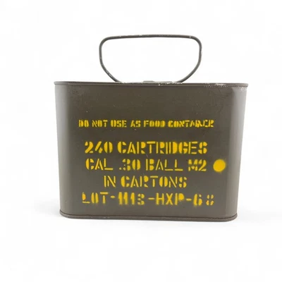 Military "Spam" Ammo Can .30 Ball M2 Empty  - Image 1 of 4