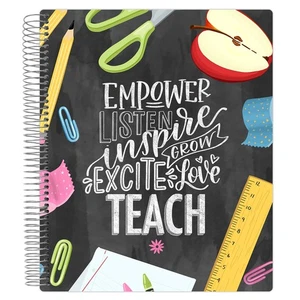Bloom Daily Planners Planificador y Calendario de Maestros Sin Fecha, Pizarra - Imagen 1 de 19