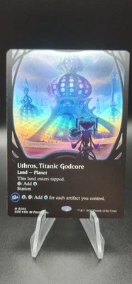 Uthros, Titanic Godcore - Foil - Borderless - EOE - MTG - EN - NM - 0285 - Image 1 of 2