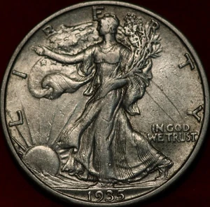1935-S San Francisco Mint Silver Walking Liberty Half - Picture 1 of 2