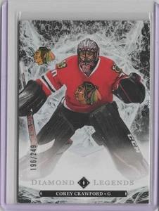 2024-25 Black Diamond Diamond Legends #BDLCC Corey Crawford    196/249 - Picture 1 of 2