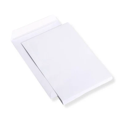 MARI-MEDIENVERPACKUNGEN 25 St. Versandtasche, Umschlag, Kuvert, ohne Fenster, A5, weiß, selbstklebend