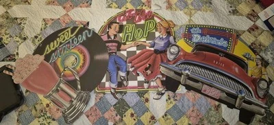 Lote De 1988 Beistle 'Fabuloso Años 50' Papel Decoraciones Fiesta Foto 1 de 4