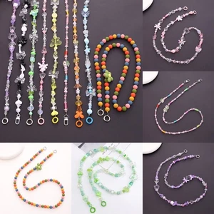 DIY Crossbody Bag Strap Multi-function Cell Phone Lanyard Fashion Bag Chain - Photo 1 sur 12