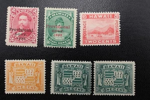 HAWAII POSTFRISCH H MH OG LOT - Bild 1 von 3
