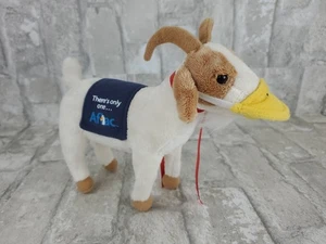 AFLAC Versicherung sprechendes Plüschtier Ziege mit Entenschein süß 7 Zoll  - Bild 1 von 4