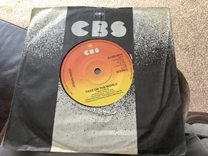 JUDAS PRIEST - TAKE ON THE WORLD - UK CBS 1978 HEAVY METAL HIT EX - Picture 1 of 5