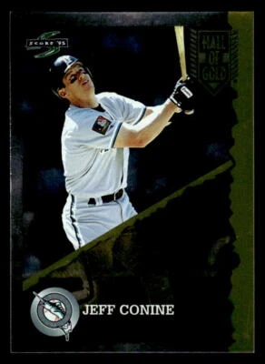 1995 Score #HG28 Jeff Conine Hall of Gold - Image 1 of 2