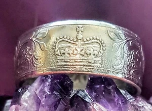Coin Ring XXL Size Z+8  - Picture 1 of 7