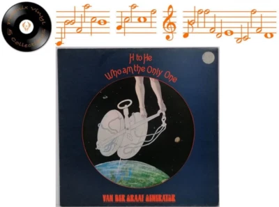 Van Der Graaf Generator H To He Who Am The Only One Vinyl LP 2Y1 1Y2 Press - EX - Image 1 of 4