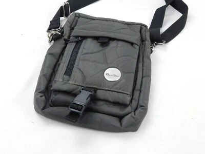 Bolso de hombro para cámara Canon Power Shot gris oscuro estuche mediano funda cartera aa87 Foto 1 de 4