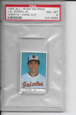 1984 All-Star Game Program Inserts Cal Ripken Jr psa 8 baltimore orioles pop 4