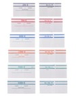 35x EURO Banderolen GEMISCHT je 7x für 50 Banknoten EUR Geldscheinbanderolen Set