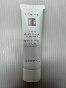 Mary Kay F3 Oil Relief Masking Cleanser w/ Nutrinewal, 1oz - 2915 Travel Size - Picture 1 of 6