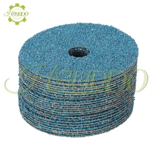 Paquete de 25 discos de molienda y lijado de discos de fibra de resina de circonio de 5" × 7/8" 24 granos - Imagen 1 de 6