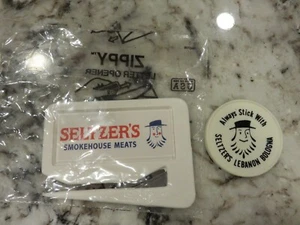 Vintage Seltzers Libanon Bologna Räucherei Fleisch Palmyra PA Magnet & Brieföffner - Bild 1 von 4