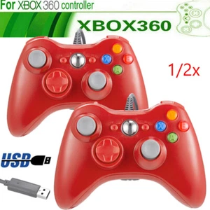 Controlador USB con cable para PC y Xbox 360 Videojuego Remoto Joystick Gamepad Joypad - Imagen 1 de 14