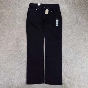 Jeans Levis 514 uomo 34x34 nero taglio dritto elasticizzato nuovo - Foto 1 di 15