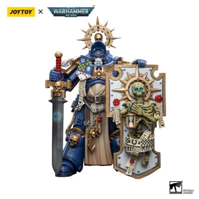 JOYTOY Warhammer40K Ultramarines Primaris Captain with Relic Shield - Imagem 1 de 4