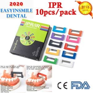 10Pcs Orthodontic Quick Dental Strips Interproximal Reduction Strips IPR Strips - Picture 1 of 12