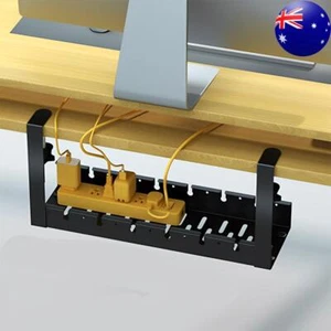 Cable Storage Rack Clamp Mounted Wire Management Rack Heavy Duty for Home Office - Afbeelding 1 van 10