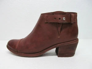 Madewell The Dakota abgeschnittene braune Leder-Stiefeletten Damengröße 6 " - Bild 1 von 8
