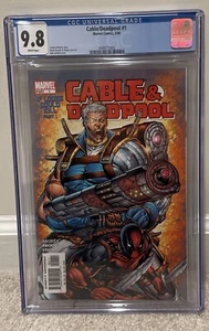 MARVEL COMICS 2004 CABLE & DEADPOOL DEBUT ISSUE 1 GRADED CGC 9.8 KEY WHITE PAGES - Picture 1 of 11