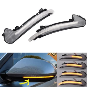Luz de señal de giro LED secuencial transparente para Audi A6 RS6 4G C7 7,5 2013-2017 - Imagen 1 de 10