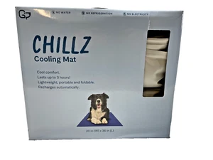 Chillz Dog Cooling Mat, Large - Pressure Activated Pet Cooling Mat for Dogs -L - Picture 1 of 3