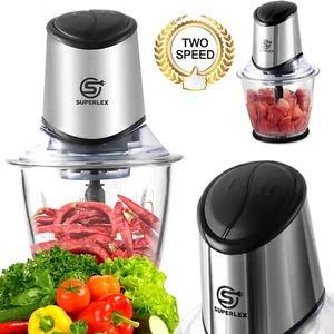 Mini Chopper Electric Blender& One Button Operation,Easy Clean with Nuts Grinder - Picture 1 of 14