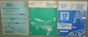 Airman's Information Manual, Basic Flight Manuals & ATC Procedures: 1969, 78, 81 - Picture 1 of 8