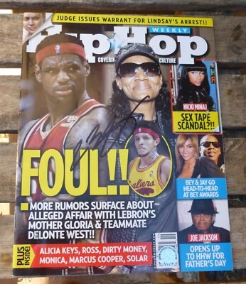 LeBron James Signed People Magazine cover W/ Holo`d, Numbered COA - Image 1 of 3
